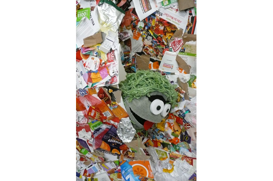 But curiosity takes them to Trash Mountain where they discover a strange creature - Oscar the Grouch.